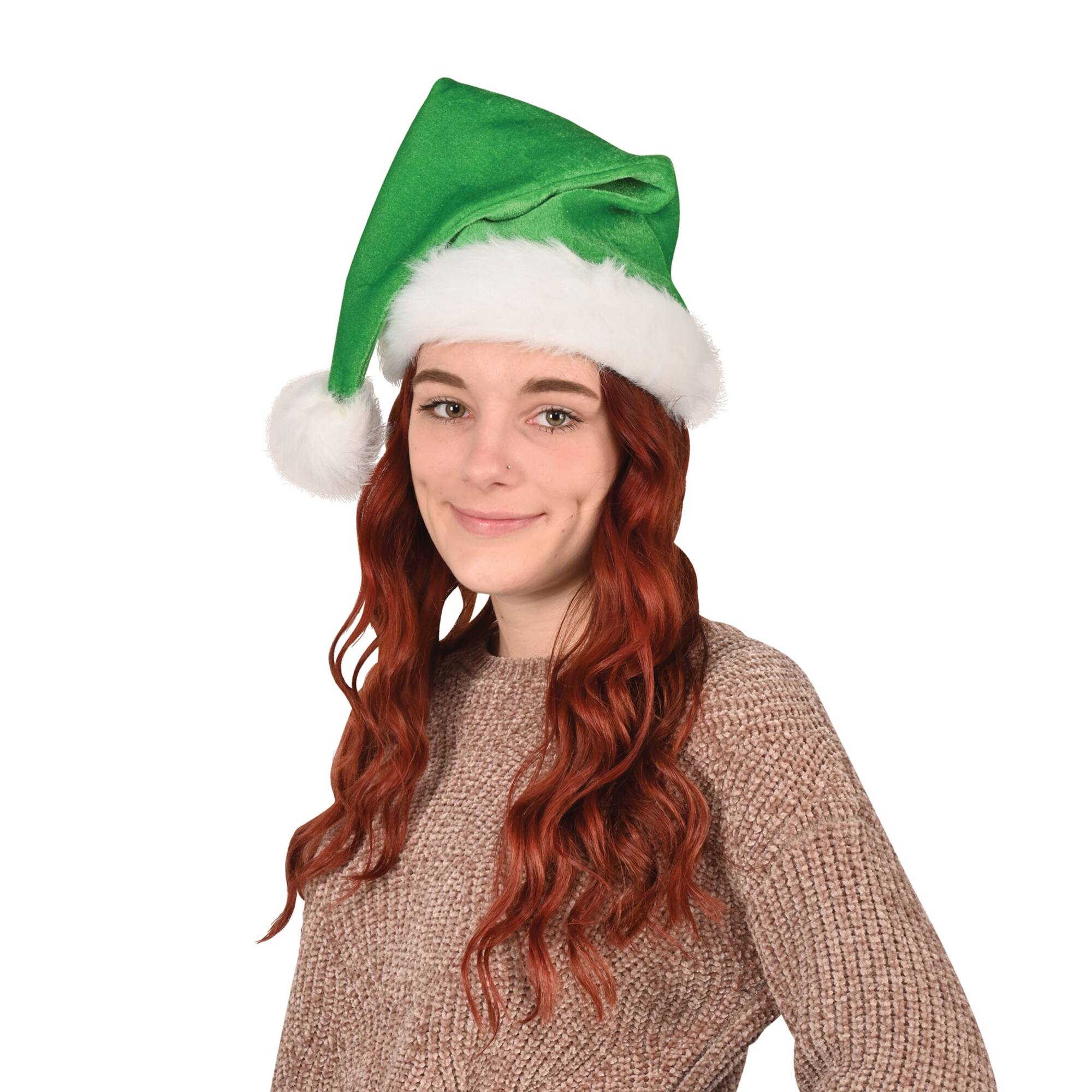 Beistle Green Santa Hats, 2ct.